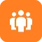 Business team standing together, demonstrating unity and collaboration in a professional setting, ideal for corporate leadership themes.